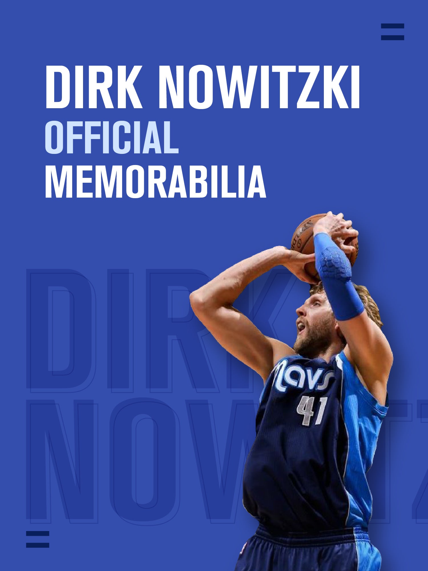 Dirk Nowitzki Memorabilia - Original Autographed