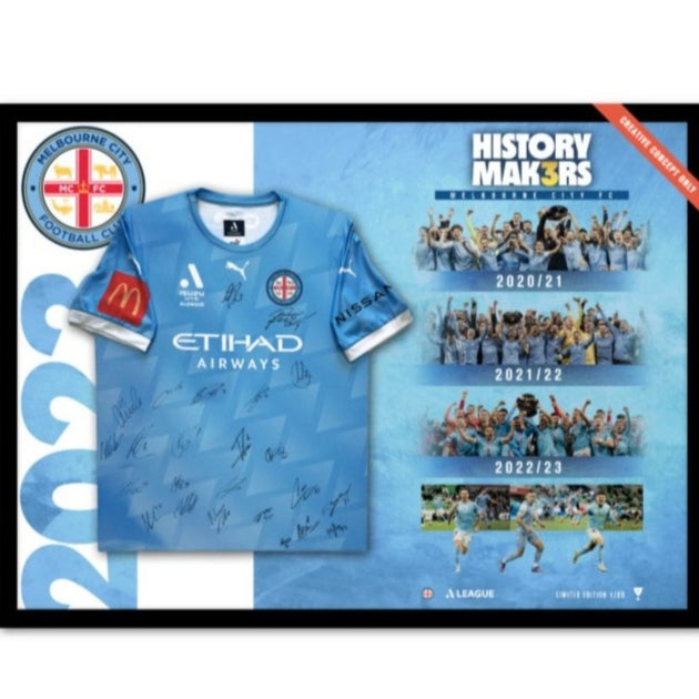 A-League - Jamie Maclaren signed collection