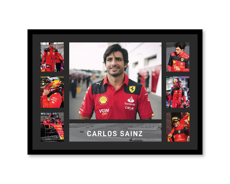 Carlos Sainz - Tribute Frame