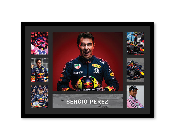 Sergio Perez - Tribute Frame