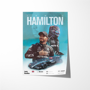 Lewis Hamilton Frameless