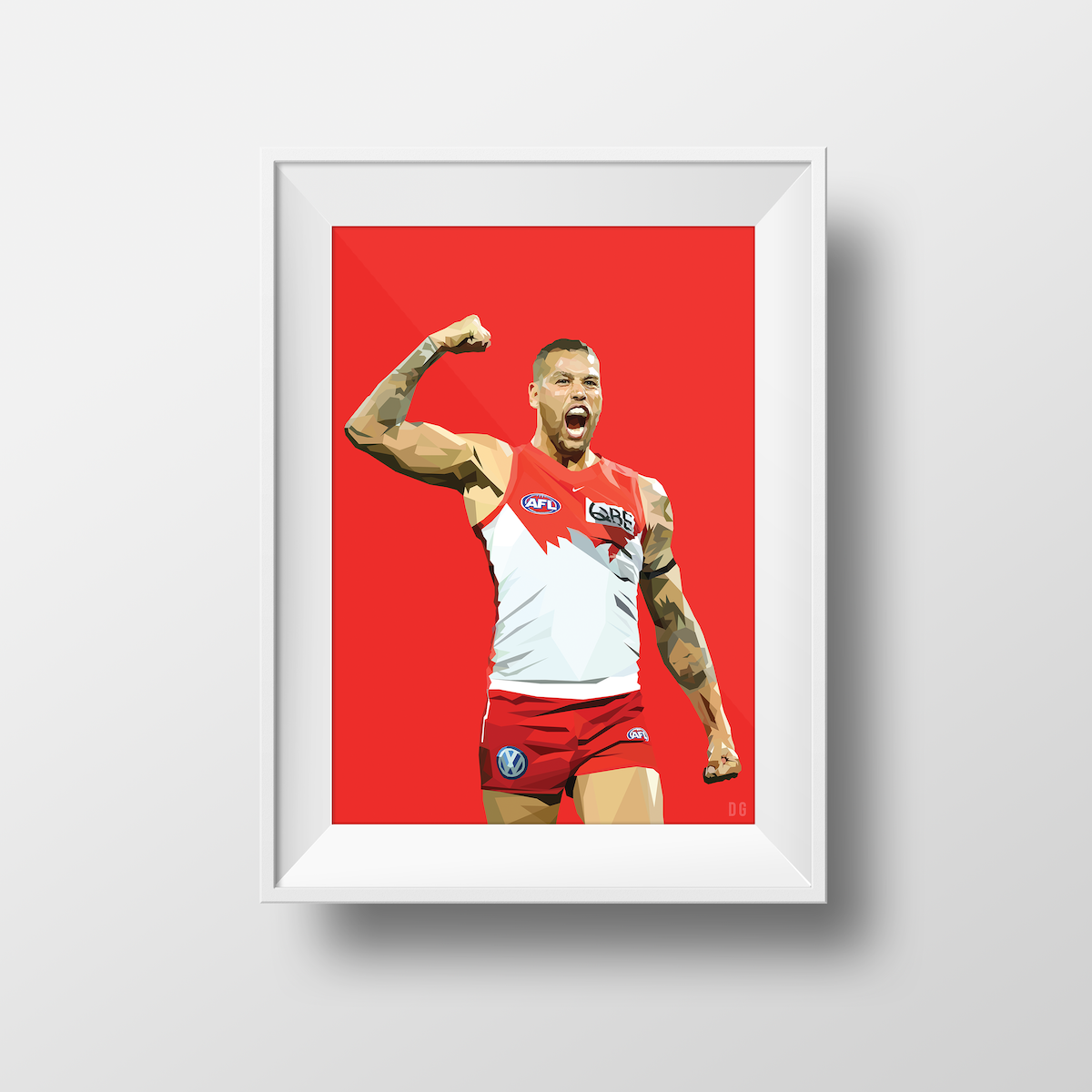 Buddy Franklin Framed Print | Superstars