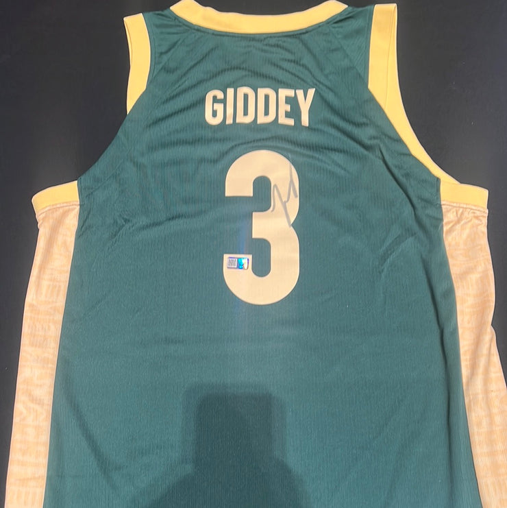 Josh Giddey Hand Signed Jersey - Boomers Unframed