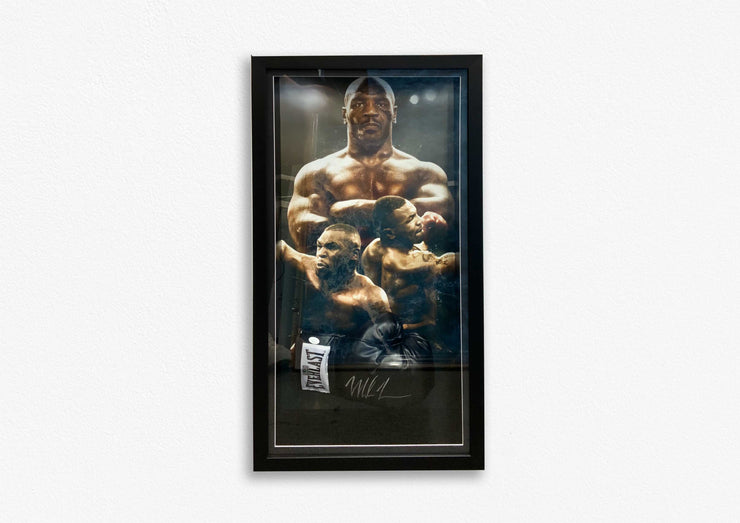 Mike Tyson Hand Signed Glove - Framed