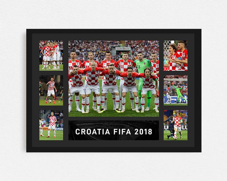Croatia FIFA 2018 - Tribute Frame