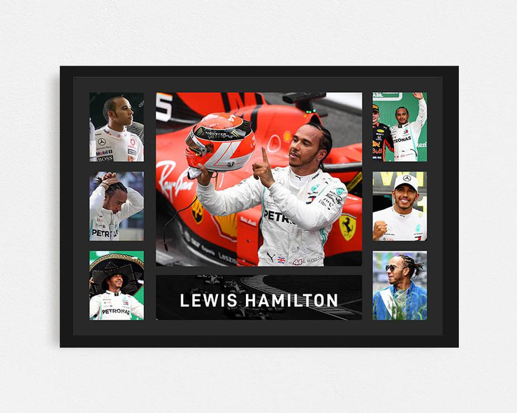 Lewis Hamilton - Tribute Frame